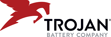Trojan Battery Company Logo | Statesboro Golf Carts | Trojan mower Batteries