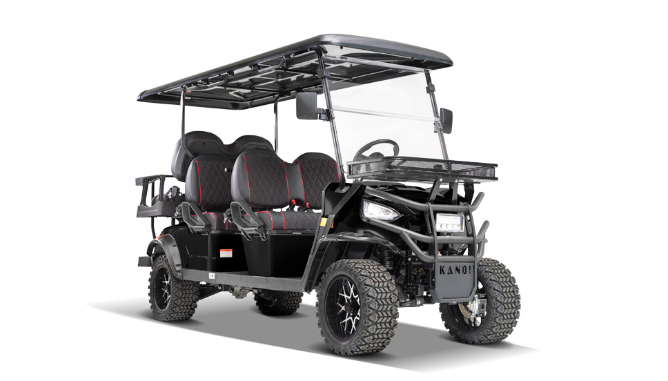 2023 Black 6-Passenger Kandi Kruiser | Statesboro Golf Carts