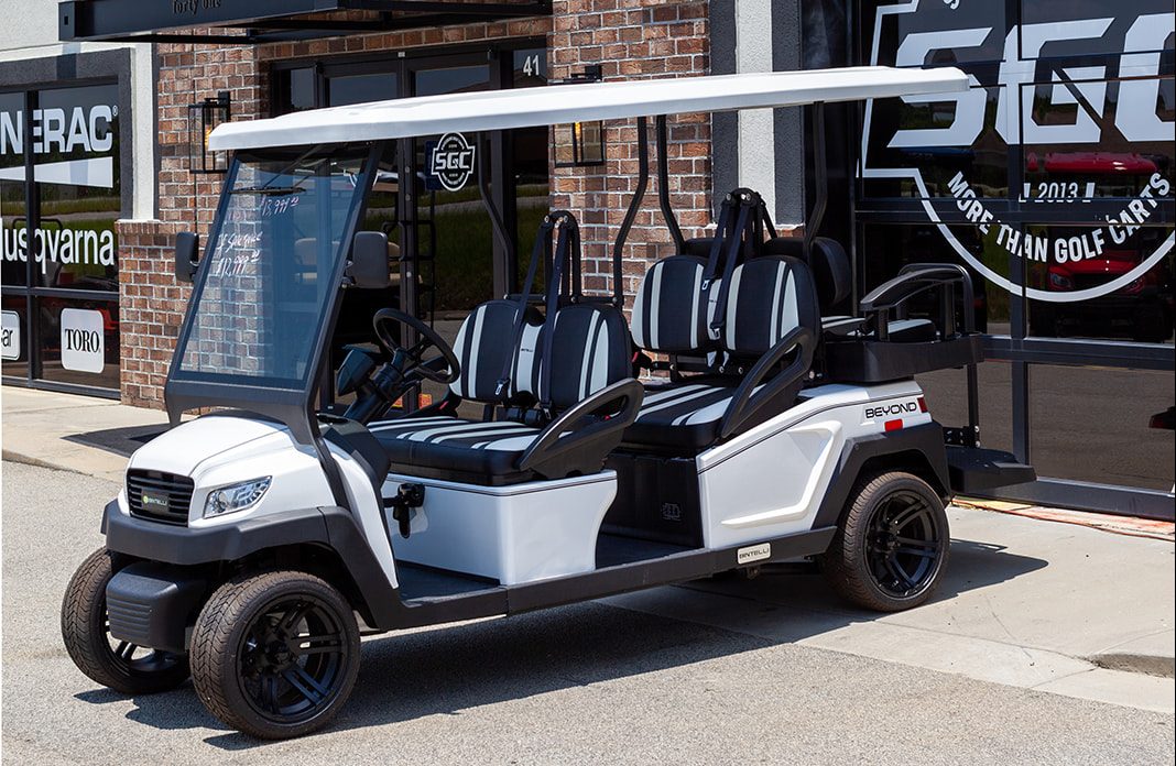 Bintelli Beyond LSV 6-Seater White Golf Cart | Statesboro Golf Carts