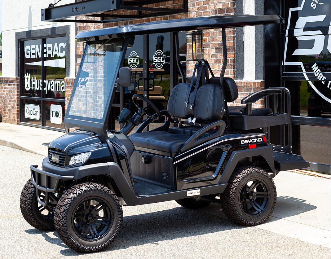 Bintelli Beyond LSV 4-Seater Black Golf Cart | Statesboro Golf Carts